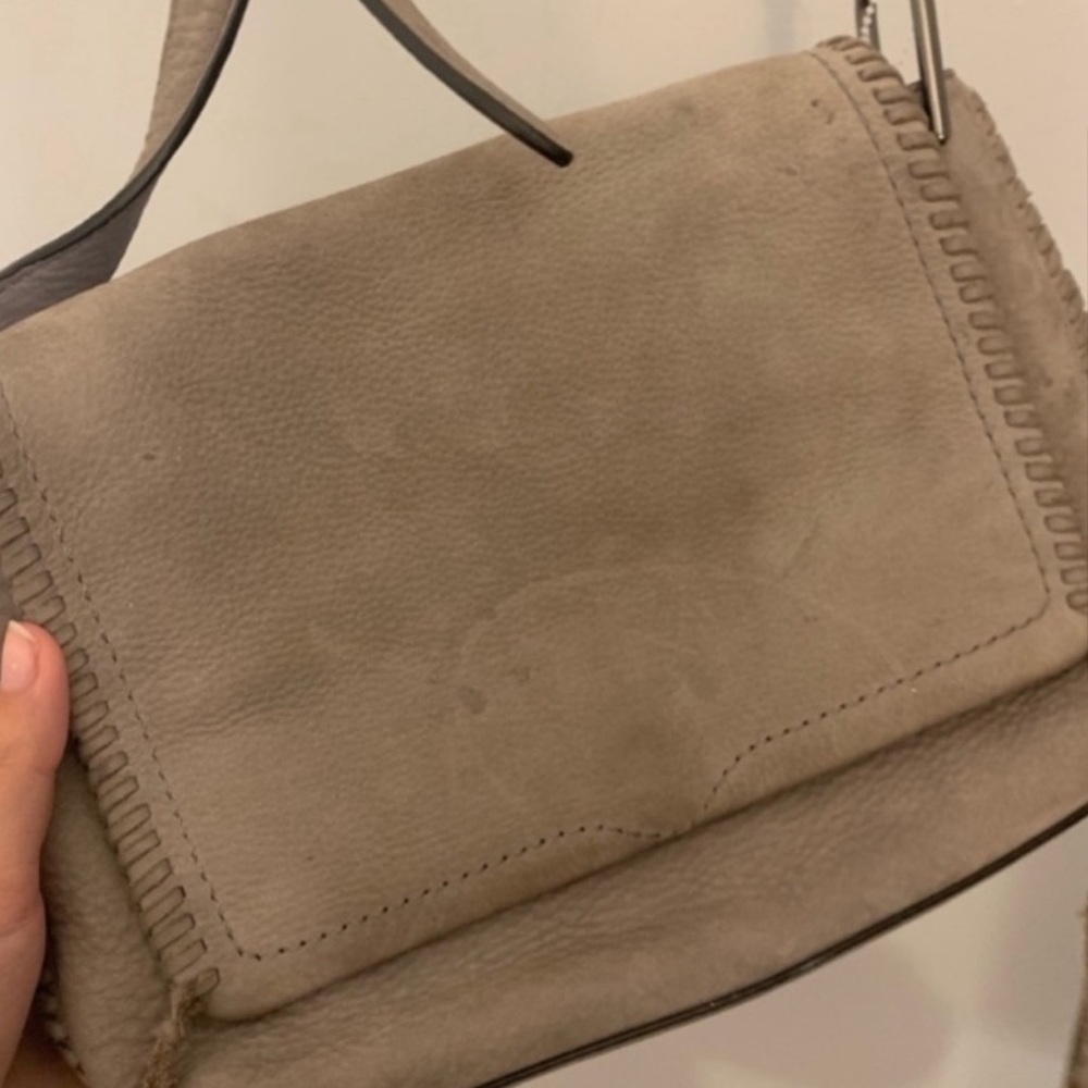 Rebecca Minkoff grey suede leather crossbody - Picture 3 of 6